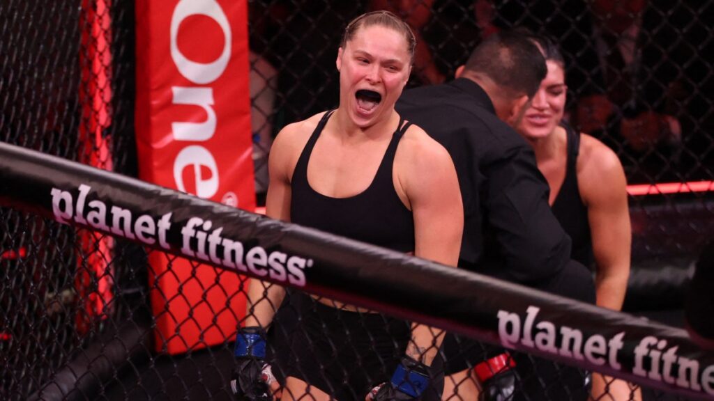 ¡Solo 17 segundos! Ronda Rousey somete a Gina Carano en histórico combate