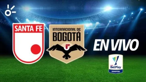 Santa Fe vs Inter de Bogotá, en vivo la Liga BetPlay 2026: ¿Quién gana el partido de hoy?