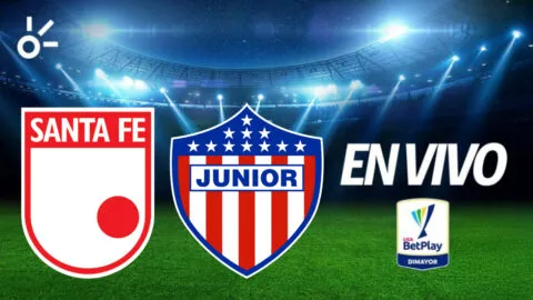 Santa Fe vs Junior, en vivo la Liga BetPlay Dimayor 2026-I: resultado y goles de la semifinal de ida