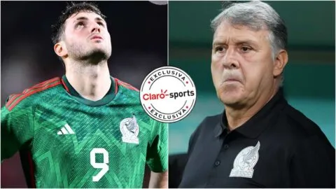 Santiago Gimenez: del golpe de quedar fuera de Qatar 2022 al agradecimiento al Tata Martino