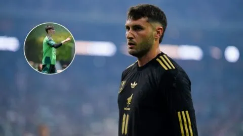 Santiago Gimenez, impresionado con la Hormiga González: “Cada resumen que veo, hace gol”