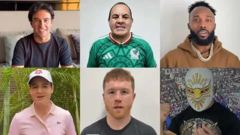 Checo, Borja, Canelo, Blanco y otras figuras mexicanas alientan a la selección rumbo al Mundial 2026