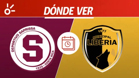 Saprissa vs Liberia en vivo: dónde mirar la vuelta de las semifinales de la Liga de Costa Rica 2026; alineaciones y pronósticos