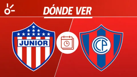Junior vs Cerro Porteño, en vivo: dónde ver la Copa Libertadores 2026