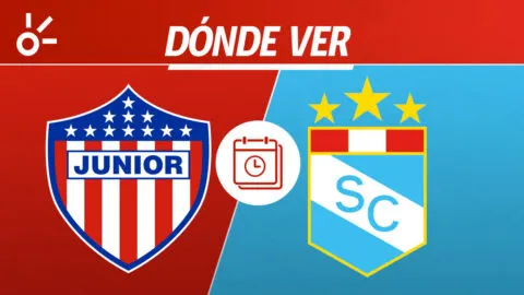 Junior vs Sporting Cristal, en vivo: dónde ver la Copa Libertadores 2026