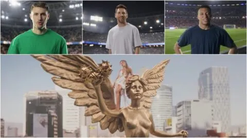 Mundial 2026: Messi, Mbappé, Santi Gimenez y hasta el Ángel de la Independencia, protagonistas en el video de Shakira
