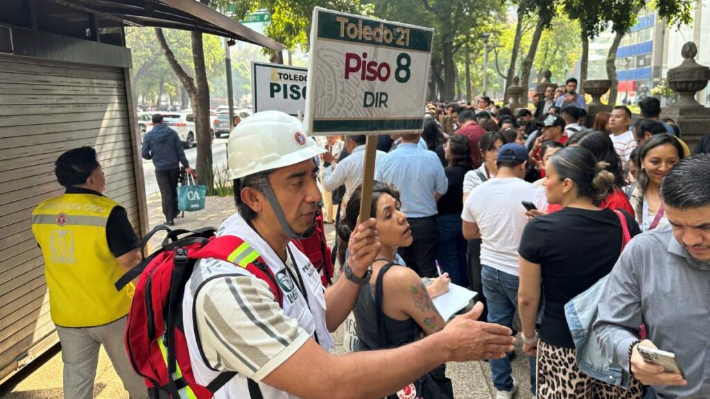 Simulacro: toma en cuenta estas recomendaciones para que no seas sorprendido por notificaciones o movimientos en tu centro de trabajo