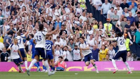 ¡Tottenham se salva del descenso! Derrota a Everton y se queda en la Premier League