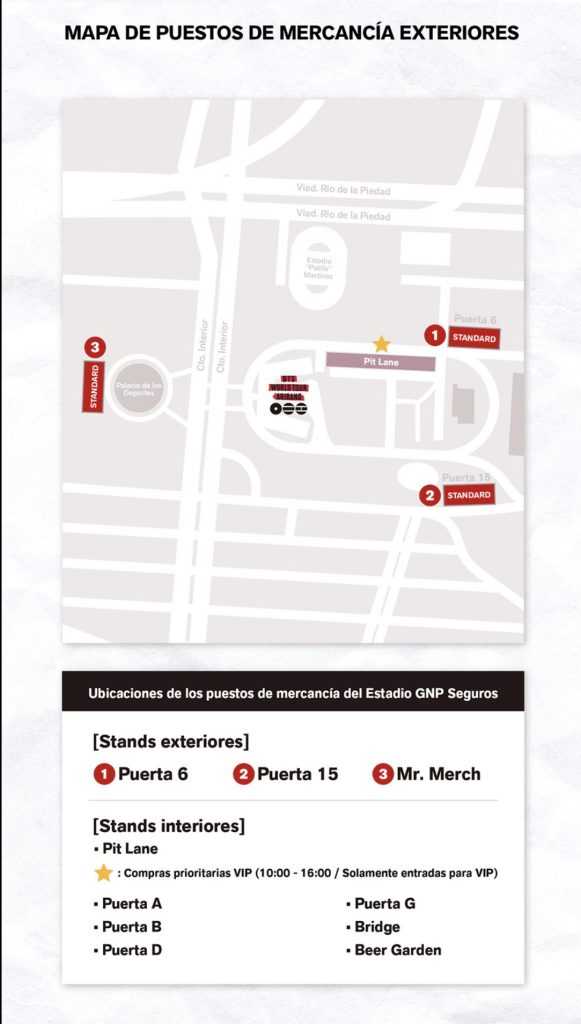 Los stands exteriores comenzarán operaciones desde el 6 de mayo. Foto: Weverse