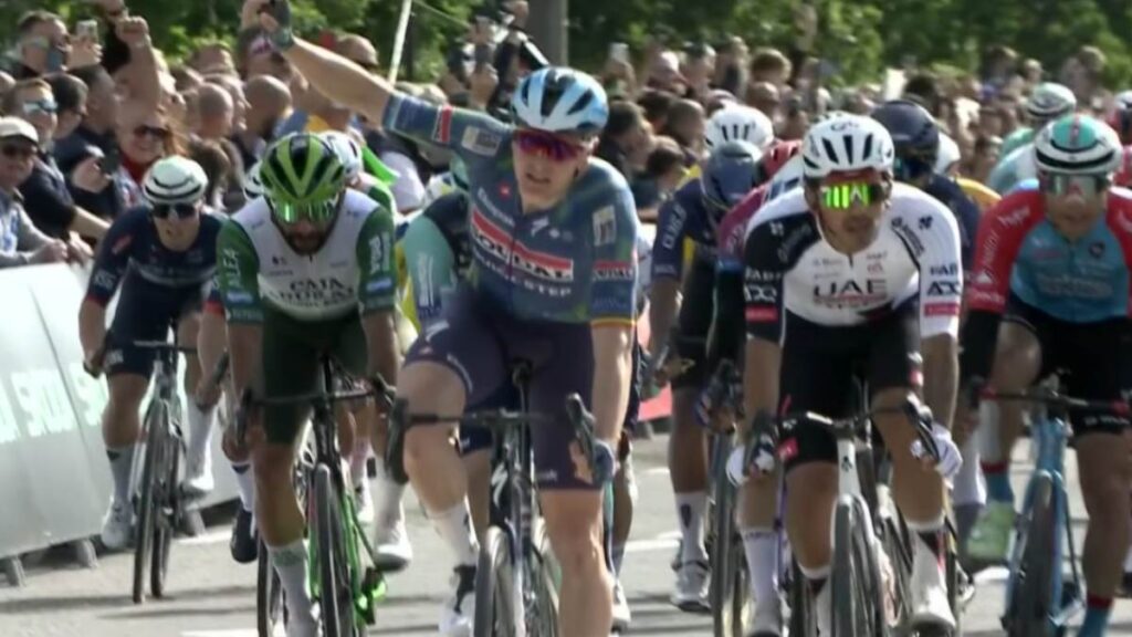 Tim Merlier gana la etapa 1 del Tour de Hungría 2026