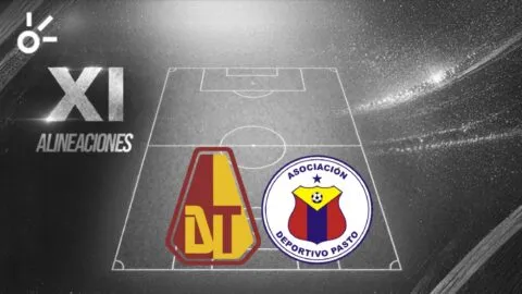 Posibles alineaciones del Deportes Tolima vs Deportivo Pasto por Liga BetPlay 2026-I