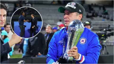 Víctor Velázquez respalda a Joel Huiqui y celebra la décima estrella de Cruz Azul
