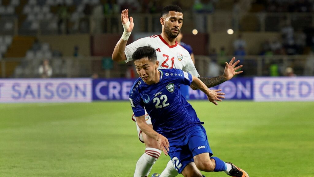 Abbosbek Fayzullaev, jugador de Uzbekistán