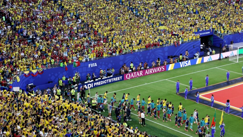 Afición colombiana.