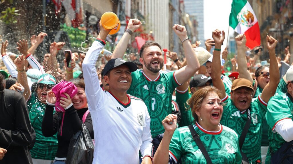 Aficionados mexicanos en Estados Unidos