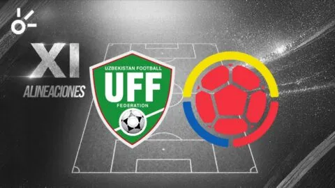 Posibles alineaciones del Uzbekistán vs Colombia por el Mundial 2026