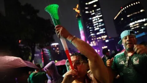 Festejos en el Ángel: CDMX informa, más de 800 mil asistentes a celebrar triunfo de México