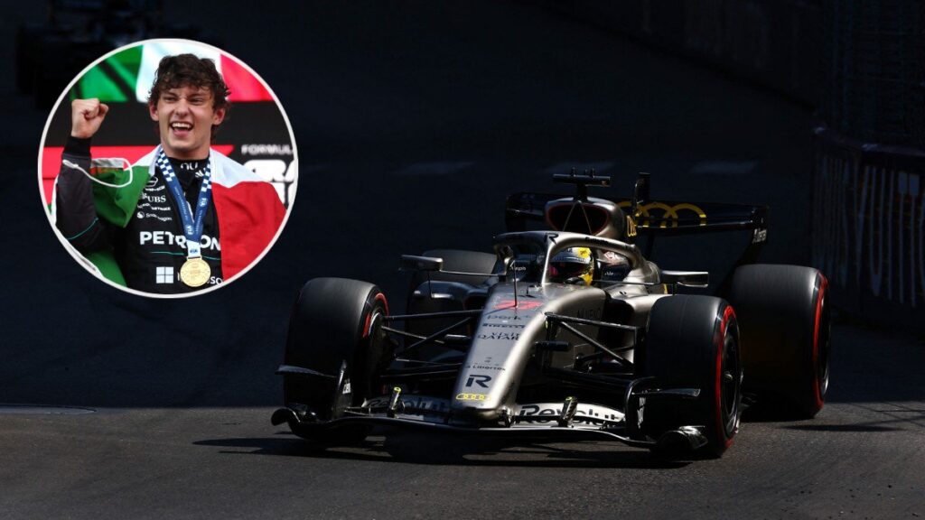 Antonelli y Checo Pérez | Reuters