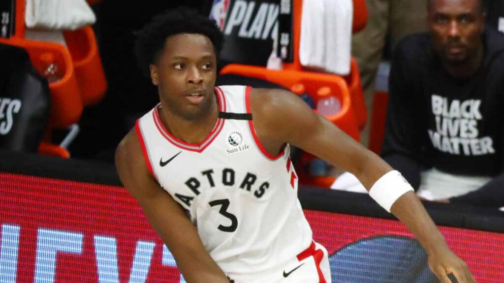 OG Anunoby con los Raptors