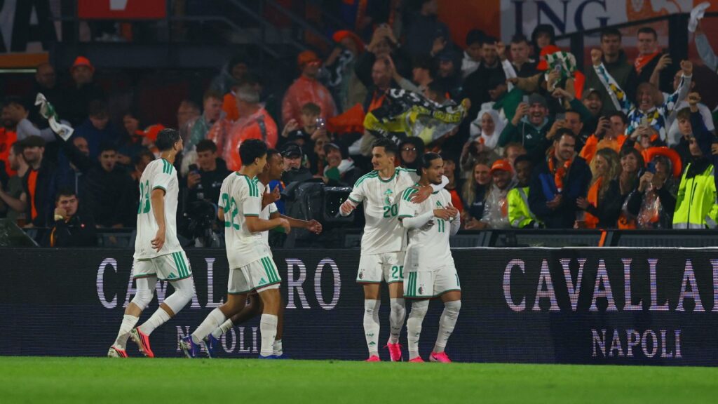 Argelia derrota a Países Bajos con un golazo, antes de enfrentar a Argentina en el Mundial 2026