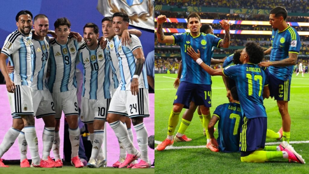 Argentina y Colombia en el Mundial