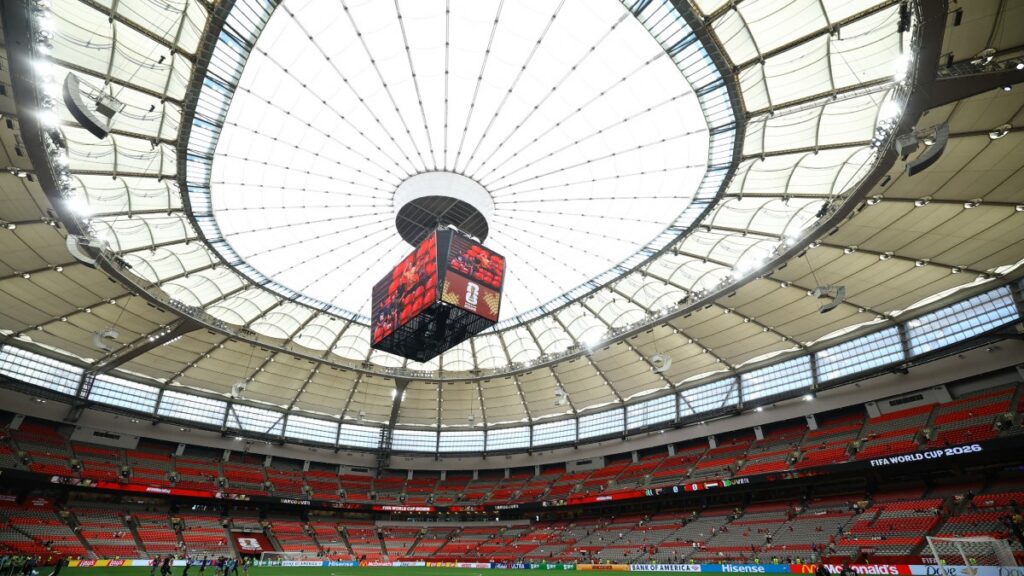 BC Place, una sede con techo retráctil
