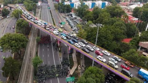 Protestas de la CNTE en el día de la Inauguración del Mundial 2026, hoy 11 de junio: bloqueos, cierres y alternativas viales