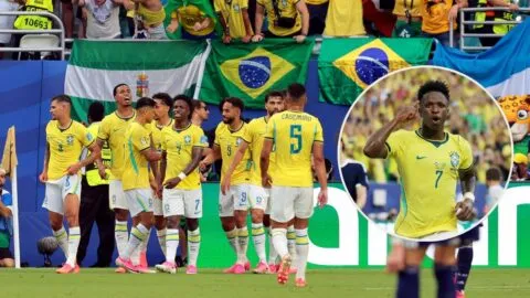 Brasil hace historia: 12 Mundiales seguidos ganando su grupo y VinIcius entra al club de leyendas