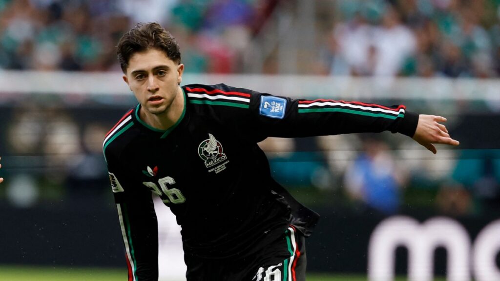 Brian Gutiérrez en el Mundial con México