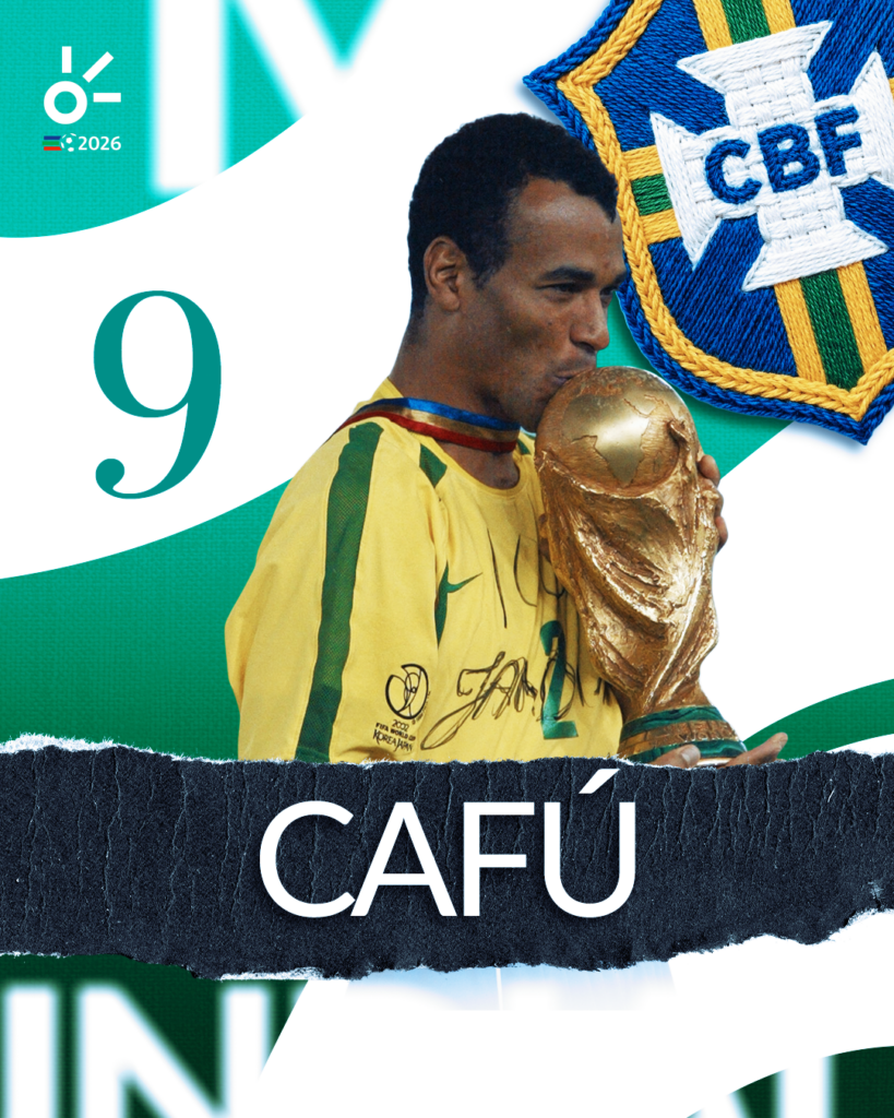 Cafú, el capitán que hizo historia: tres finales de Mundial y la gloria de Brasil 2002. Claro Sports