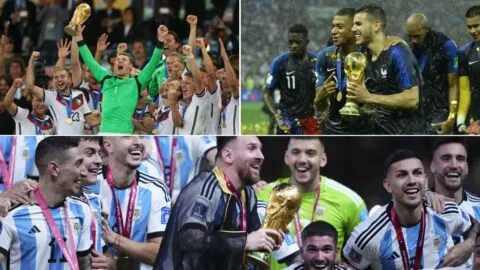 Los 22 campeones del mundo que estarán en el Mundial 2026: Alemania, Francia y Argentina presentes