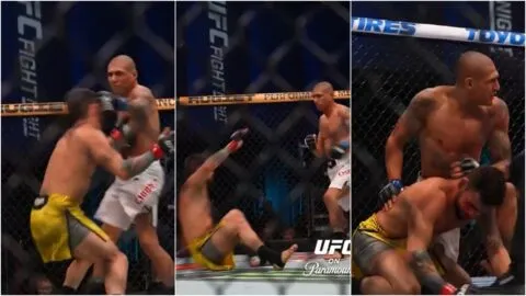 ¡Paliza del mexicano! Edgar Chairez suma una nueva victoria en UFC tras vencer a Bruno Silva