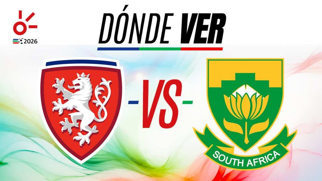 ¿Cuándo es el Chequia vs Sudáfrica y dónde ver por TV?