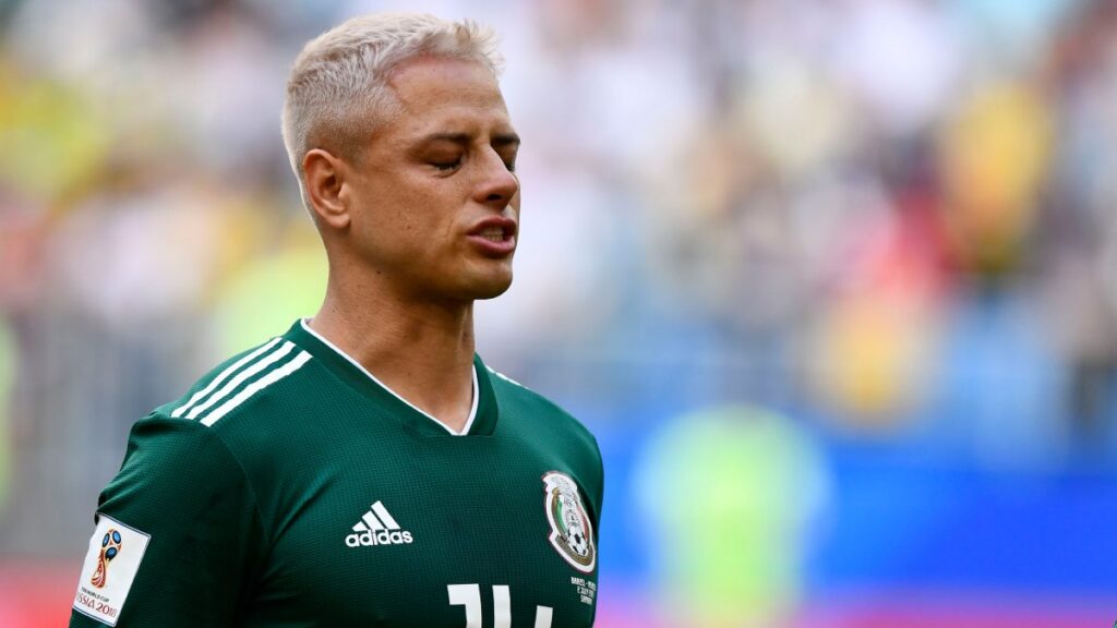 Chicharito Hernández en el Mundial de Rusia 2018