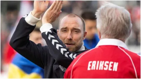 Christian Eriksen da sus primeras palabras tras desplomarse por segunda vez en un partido de Dinamarca