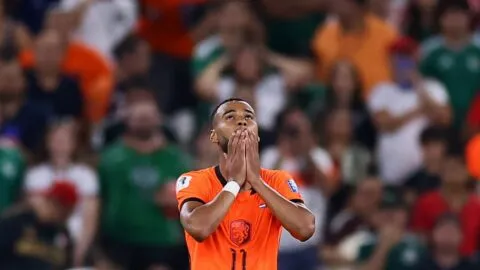 Cody Gakpo rompe en llanto tras dedicarle EL gol a su bebé en el Mundial 2026