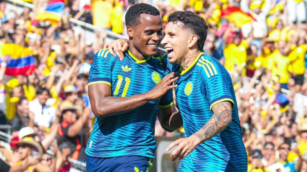 Jugadores colombianos.