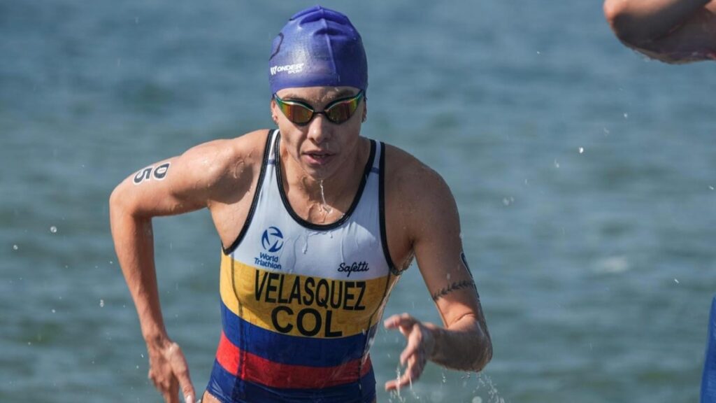 Colombia se metió dentro de los mejores 10 países de la Copa Mundo de triatlón