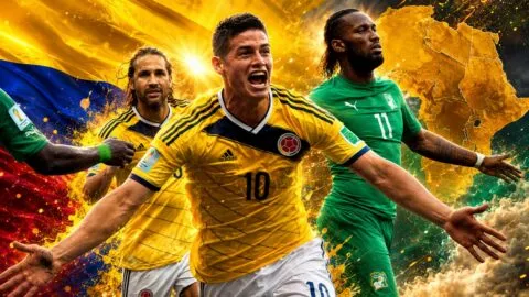 Colombia, a presumir su histórica superioridad ante africanos en los mundiales