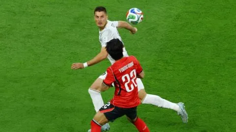 Corea del Sur vs Chequia: ¡Lee Kang-in con el primer disparo a portería!