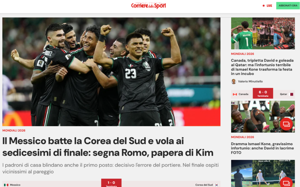 Clasificación de la selección mexicana genera titulares en la prensa internacional