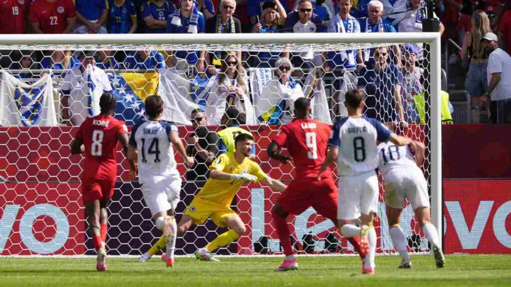 El empate de Canadá ante Bosnia y Herzegovina