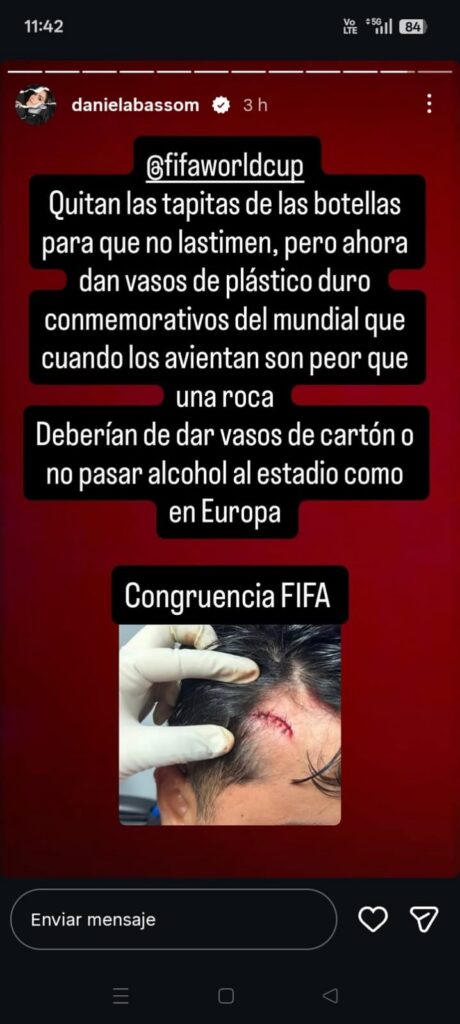 El jugador del Tri también denunció los hechos