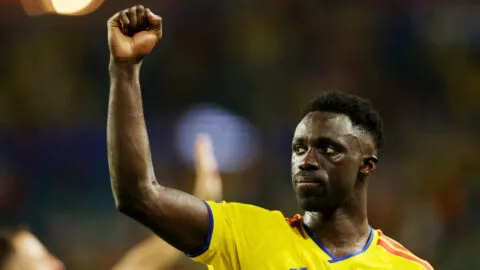 Dávinson Sánchez, firmeza y liderazgo de Colombia frente a Portugal