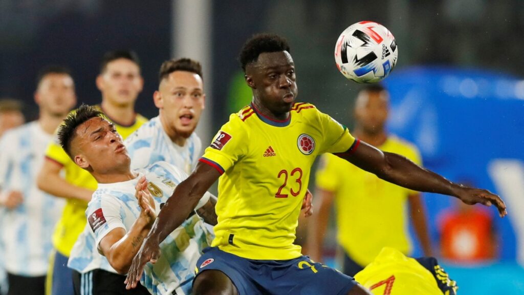 Davinson Sánchez con la Selección Colombia