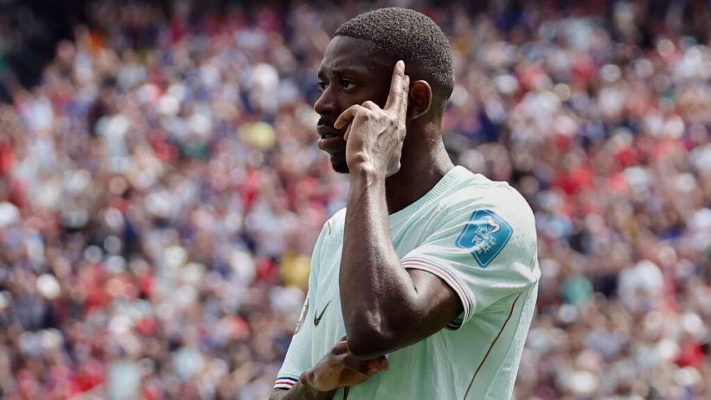 Dembélé adelanta a Francia contra Noruega 