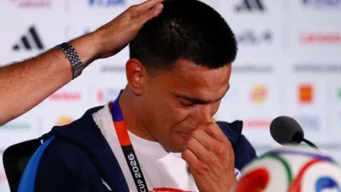 Diego Gómez no puede contener las lágrimas por representar a Paraguay en la Copa del Mundo 2026