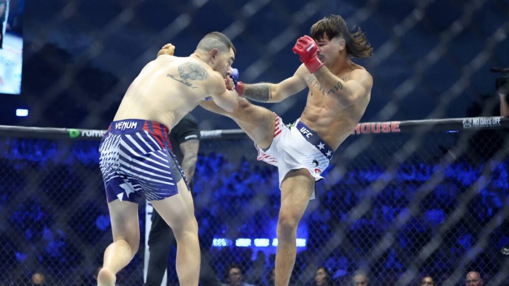 Diego Lopes liquida a Steve Garcia en el segundo round de UFC Freedom
