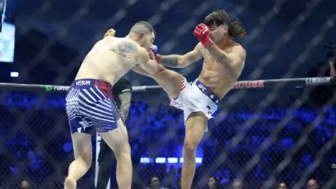 Diego Lopes liquida a Steve Garcia en el segundo round de UFC Freedom