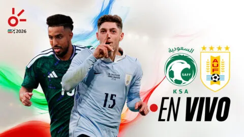 Arabia Saudita vs Uruguay en vivo el partido de la jornada 1 del Grupo H; goles y resultados Mundial 2026